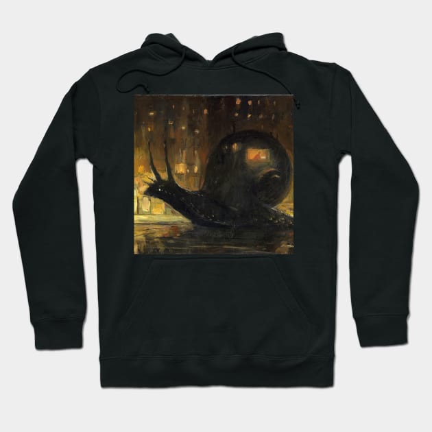 City life - Shaun Tan Hoodie by Bequeat